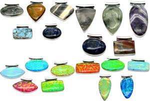 จี้แฟชั่นพลอยธรรมชาติทำด้วยมือสร้อยคอผู้หญิงหลากหลายแนว eBay กำลังมาแรงเครื่องประดับขายดีจำนวนมาก - Product Image 2