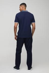 Nuevas Camisetas Polo Azules de Moda para Hombre, Personalizadas con Logotipo Bordado, Ropa Urbana, Camisetas Polo de Algodón para Golf y Uso Casual - Product Image 4