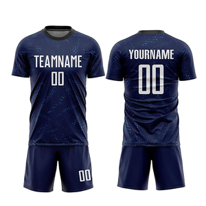 Nouveau style 100% polyester uniforme de football respirant à séchage rapide pour adultes chemises et hauts de coupe automatisée maillot de football - Product Image 5
