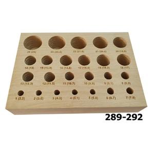 Support en bois de haute qualité à 12 trous pour poinçons de dapping pour accessoires de bijouterie, outils, vente en gros, prix le plus bas, meilleur produit - Product Image 1