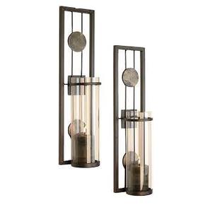 Applique murale en fer au design nordique moderne Nouveau style Petit bougeoir pour la décoration de la maison pour le salon et la chambre Prix - Product Image 2