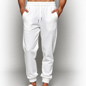 Baggy Double taille pantalons de survêtement pantalon hommes mi-poids survêtement coupe ample Double pantalons de survêtement hommes pantalon pyjama - Product Image 5