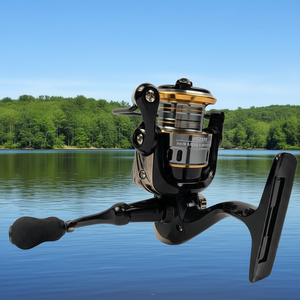 Carrete de Pesca Giratorio de Aleación de Aluminio Bdt-FISHING GROUP 70000-15000007 con Sistema Anti-Reverse para Agua Salada y Dulce, Uso con Mano Derecha - Product Image 3