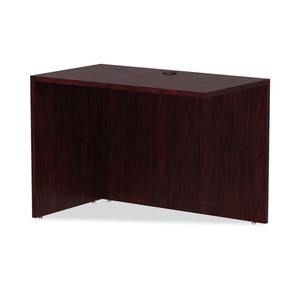 Alera Valencia Series Reversible Return/Bridge Shell 42 pulgadas. X 23.63 Pulgadas X 29.5 Pulgadas Acabado en Caoba Hecho con Madera de Caoba y Melamina - Product Image 3