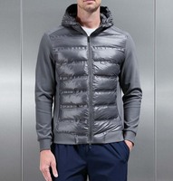 Nouvelles vestes d'hiver pour hommes personnalisées, imperméables, coupe-vent, épaisses, parkas longues à capuche, vestes matelassées à bulles, vente chaude