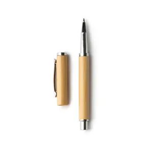 Penna Roller in Bambù Personalizzata Crespino, Gadget Promozionale - Product Image 3