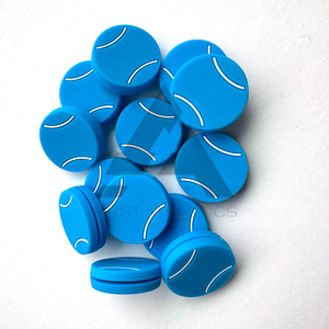 Amortisseur de vibrations à haute durabilité à structure en acier de service OEM pour raquette de tennis souple Logo personnalisé 2025 Emballage blister - Product Image 5