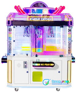 DreamFuns 4Player Island Claw Machine UFO Design pour mini jouets en peluche Jeu d'arcade à pièces populaire dans les lieux de divertissement - Product Image 2