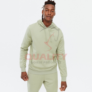 Calidad Algodón 100% poliéster Invierno Polar sudaderas con capucha estilo personalizado patrón sólido capucha pulóver bordado sudaderas térmicas - Product Image 4