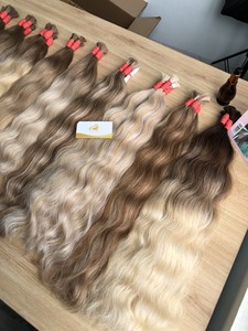 Extensions de cheveux naturels Remy de qualité supérieure Minh Khang, lisses, non traités, vierges, de luxe, 100g, origine Hanoi, Vietnam, pour une densité maximale - Product Image 2