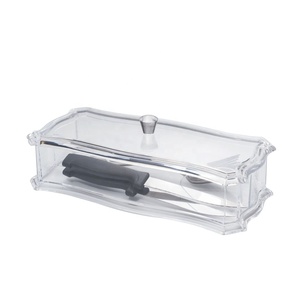 Porta Cubiertos Multifuncional Minimalista Ecológico de Acrílico para Encimera de Cocina - Product Image 2