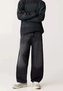 Pantalones Vaqueros Holgados para Hombre, Lavados, OEM, Personalizados, Ropa Urbana, Denim, Marca Privada, Fabricante de Ropa - Product Image 6