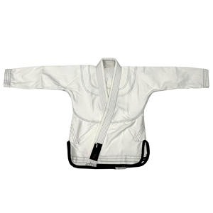 Kimono de Jiu Jitsu brasileño de competición Premium, traje de agarre de diseño personalizado para artes marciales y MMA con logotipo en la parte delantera - Product Image 5