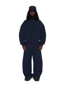 Chándal BOXY OVERSIZED personalizado de fabricante, chándales holgados de lana con capucha - Product Image 5