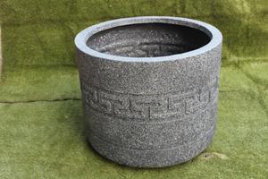 Elegant Handcrafted FRP Round Planter Circular Pot <b>for</b> Home & Office Garden Stylish Flower Pots & Planters - Product Image 6