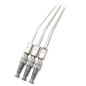 Ferguson Frazier aspirador de implantes dentales de acero inoxidable tubo de succión de cirugía médica potencia Manual 3mm/4mm/5mm Tubo de laboratorio - Product Image 5