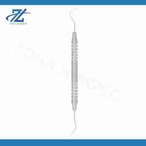 High Quality Double Ended D11/12A Stainless Steel <b>Dental</b> Instruments Manual Power Source-Diagnostic Explorers - Product Image 2