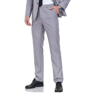 Pantalon habillé noir de haute qualité multi-poches respirant Streetwear bureau formel hommes pantalon habillé - Product Image 2