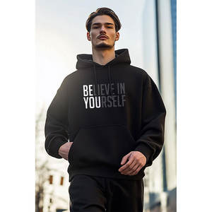 Sweat-shirts décontractés pour hommes, vêtements d'hiver, couleur unie, coupe ample, vêtements de mode, coupe ajustée, sweat-shirts décontractés pour hommes - Product Image 3