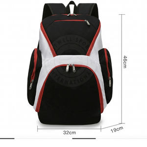 Sacs à dos de basket-ball quantité minimale de commande bas à vendre Sports de plein air sacs de basket-ball sac à dos léger - Product Image 3