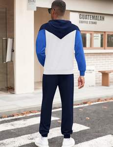 SUDADERO de algodón 100%, conjunto ligero con capucha, cierre de cordón, invierno, ecológico, lavado a la piedra, estampado de diamantes de imitación adornados - Product Image 5