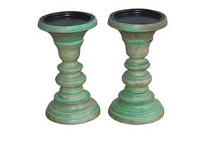 Porte-bougies en bois modernes pour Noël, en provenance d'Inde, avec couleurs et dimensions personnalisées - Product Image 5