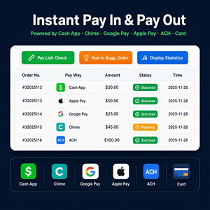 ระบบชำระเงิน Cash App สำหรับผู้จัดจำหน่ายเกม Golden Dragon พร้อมการชำระเงินผ่าน Chime, PayPal, ACH และการประมวลผลการชำระเงินแบบเรียลไทม์ - Product Image 6