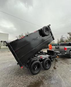 Compre un nuevo remolque basculante listo para enviar a nivel mundial con sistema hidráulico. Remolques agrícolas nuevos 7x12 y 7x14 disponibles a bajo precio. - Product Image 2