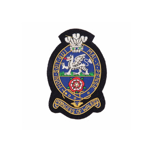 Parches de alambre de lingotes de tamaño personalizado insignia de rango al por mayor insignia de sombrero 3D bordada de lingotes - Product Image 3