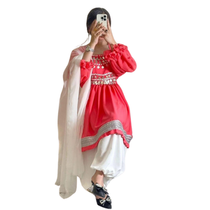 Venta caliente vestidos Kuchi afganos para mujeres 2025 venta al por mayor Original de alta calidad vestido Kuchi afgano para mujeres diseño por AA IMPEX - Product Image 5