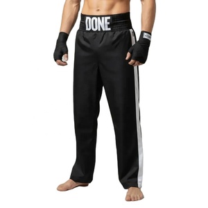 กางเกงคิกบ็อกซิ่งผ้าซาติน ผลิตตามสั่ง ผู้ผลิตกางเกงคิกบ็อกซิ่งแบบ OEM บริษัทผลิตชุดกีฬา - Product Image 4