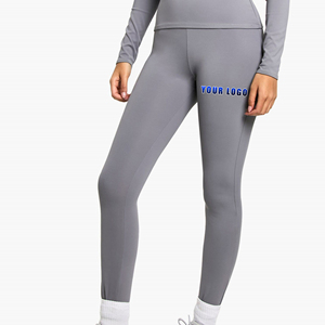 เลกกิ้งผ้ายืดได้4ทางกางเกงโยคะเอวยืดได้กางเกงเลกกิ้งควบคุมหน้าท้อง - Product Image 4