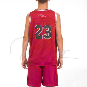 Nouveaux uniformes de basket-ball au design tendance, vêtements de basket-ball très vendus, ensemble d'uniformes de basket-ball pour enfants à séchage rapide - Product Image 1