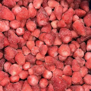 Fresas Orgánicas Congeladas IQF, Fruta Roja Entera de Vietnam - Product Image 1