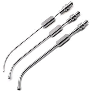 3 tubos de succión sinusales de cánula Dental de 2,5mm, 3mm y 4mm instrumentos quirúrgicos - Product Image 2