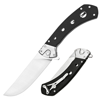 Couteau de poche pliable EDC du fabricant, système Liner Lock, acier 3CR13, couteau de survie pour la chasse, le camping et les activités de plein air avec clip ceinture