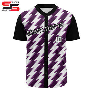 Uniforme de Béisbol para Adultos, Personalizado por Sublimación, Ropa Deportiva Unisex, Impresa, 100% Poliéster, Anti-UV, Superventas - Product Image 1