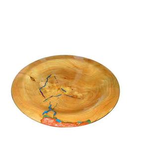 Plateau de service en bois pour la cuisine, utilisation dans les hôtels de luxe, restauration, plateau en bois, finition jaune, plateau de service alimentaire - Product Image 3