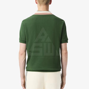 Nouvelle conception, tricot surdimensionné, évacuation de l'humidité, séchage rapide pour chemises, col rabattu, pour hommes, fabriqué au Pakistan - Product Image 2