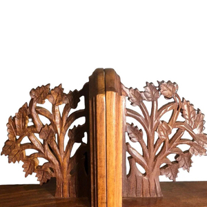 Fourniture directe d'usine de serre-livres artisanaux en bois fournisseur fiable porte-livre de qualité et organisateur utilisation et décoration meilleur prix - Product Image 5