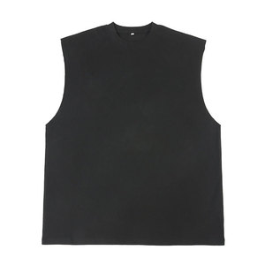 เสื้อกล้ามสำหรับผู้ชายไซส์ใหญ่พิเศษเสื้อกล้ามเล่นกีฬาพร้อมตราเสื้อกล้ามออกกำลังกายฟิตเนสฟิตเนส - Product Image 4