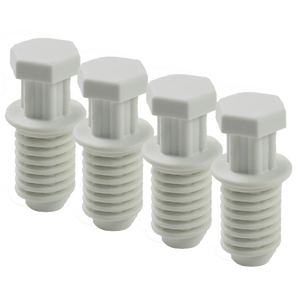 Adjustable Plastic Washing Machine Foot Pads (Set of 4) for Washers - Product Image 1