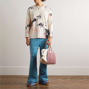 Oem Customized Cross <b>Stack</b> Flare Sweatpant's Men <b>Jogger</b> Track Sweat Pant's Custom Logo Trousers Men's Pants - Product Image 4