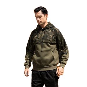 Sudaderas con capucha informales de camuflaje digital para hombre, ropa de calle de otoño, sudaderas con capucha de gran tamaño, diseño transpirable - Product Image 3