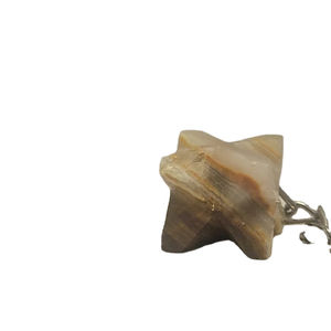 Porte-clés en marbre onyx en gros, porte-clés en marbre naturel, artisanat vintage, OEM personnalisé - Product Image 4