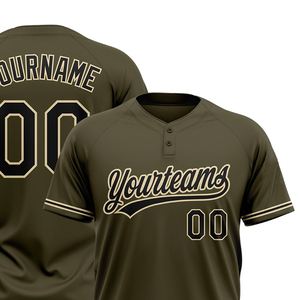 Nuevo diseño cómodo ropa deportiva sublimación camisetas de béisbol para hombres camiseta de béisbol en blanco de alta calidad con nombre de equipo personalizado - Product Image 4