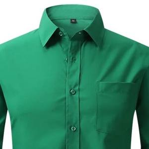 Quick Wear Men Button Up Shirt Alta calidad Diseños más demandados Peso ligero Top trending Men Button Up Shirt con baja tasa - Product Image 2