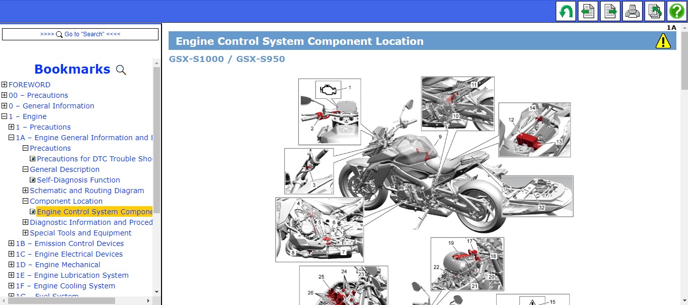 Suzuki GSX-S1000GT Service Manual - Repair Workshop Guide