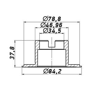 HBAW01* Cubo de Impulsor para Aisin Warner Ford TF-80SC AF40 - Product Image 2