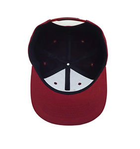 หมวกเบสบอลสีแดงพลัมปักโลโก้ตามสั่งหมวกกีฬาทั่วไปแบบสปอร์ตปักโลโก้ตามสั่งหมวกกลางแจ้งผลิตจากเวียดนาม - Product Image 6